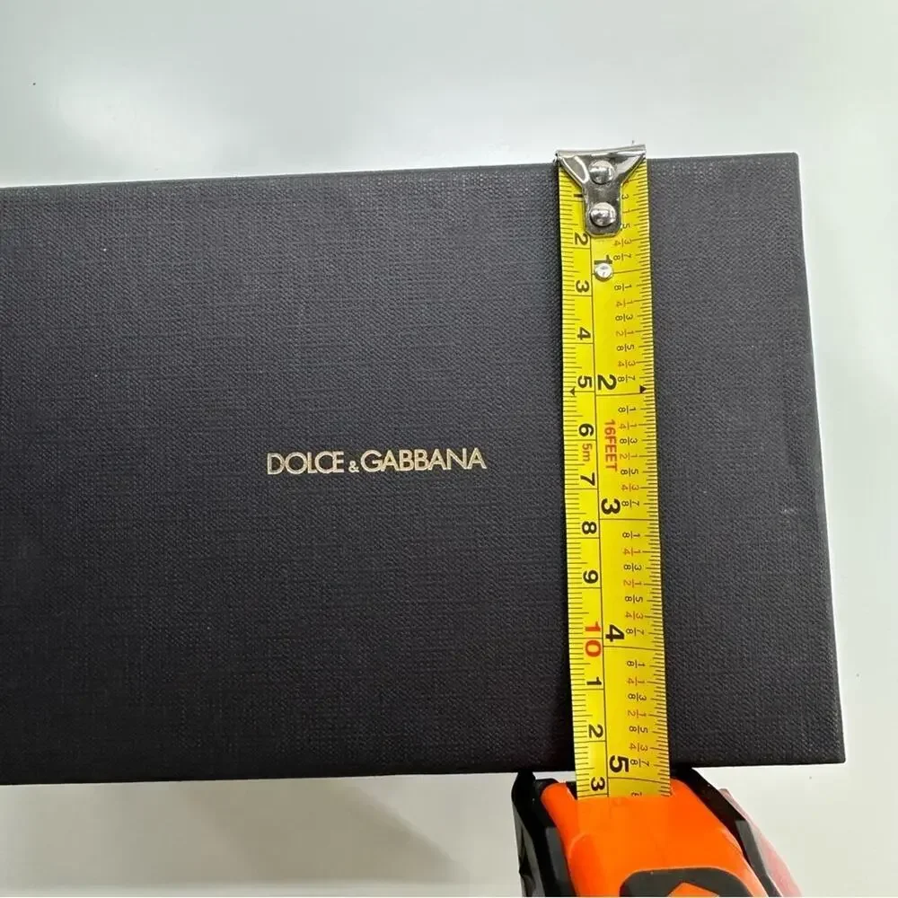 Dolce & Gabbana | Sunglass Storage Box | Black | H5 x W7.25 x D3 inch
